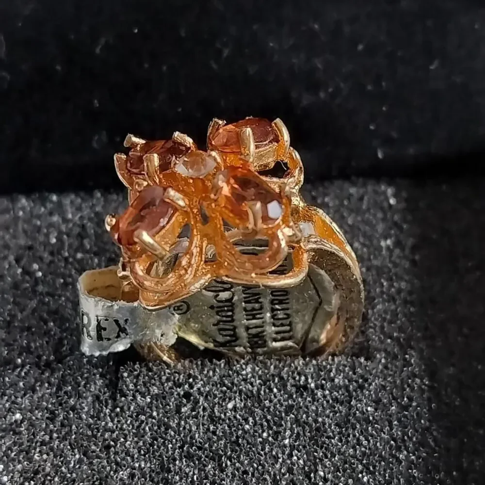 Unbranded Women's Orange and Gold Jewellery